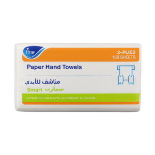 Box of Fine Smart Interfold Paper Hand Towels